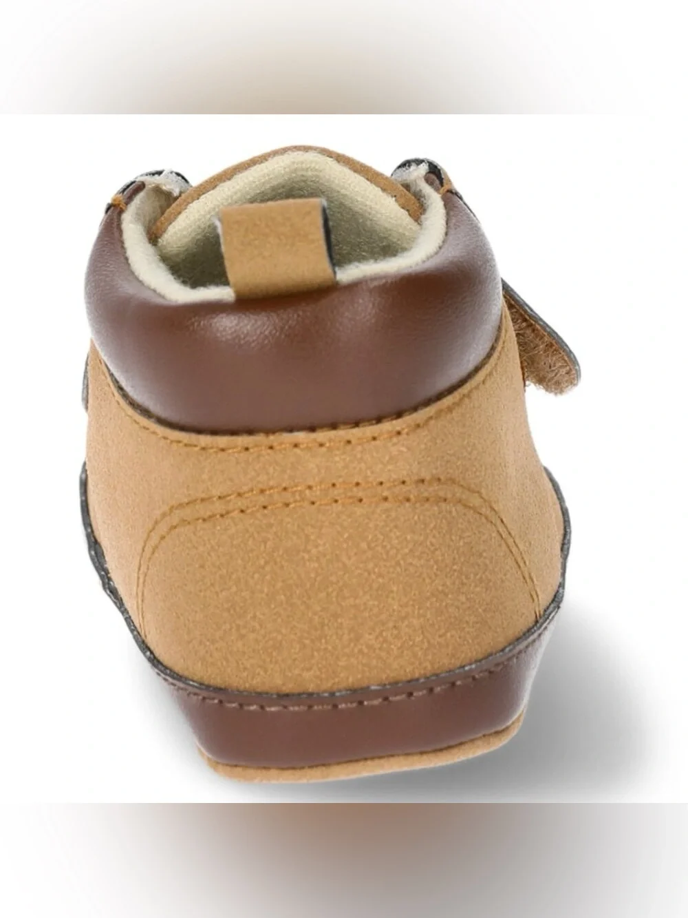 Carter's Child Of Mine Brown Worker Boots Baby Boy Size 0-3 months NEW